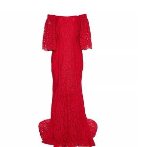 Dress Carolina Herrera, size 4, red color